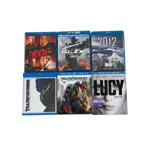 Action & Disaster Blu-ray DVD Collection (6)